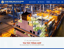 Tablet Screenshot of congthuong.hochiminhcity.gov.vn