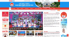 Desktop Screenshot of edu.hochiminhcity.gov.vn